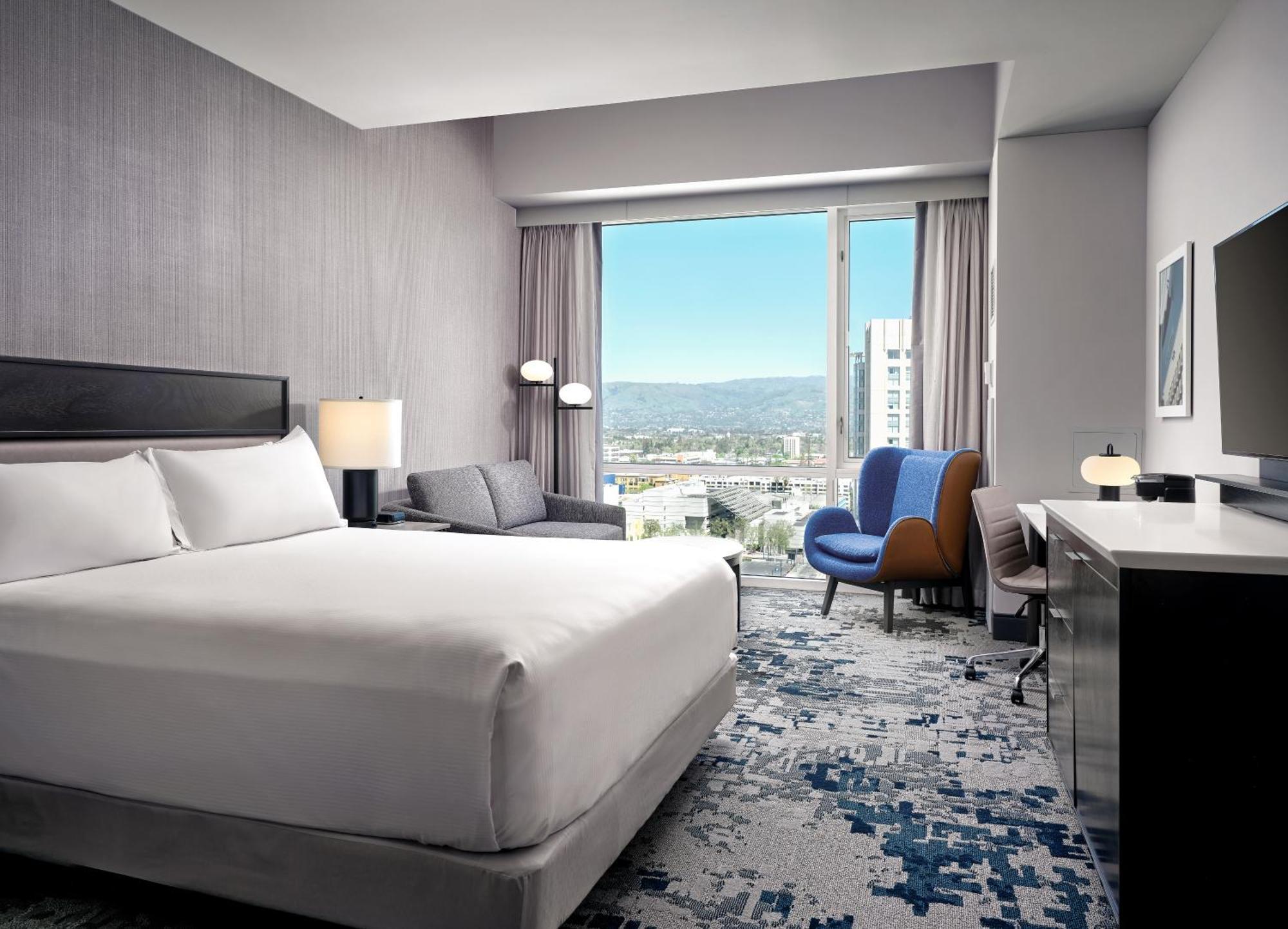 Hilton San Jose Hotell Exteriör bild