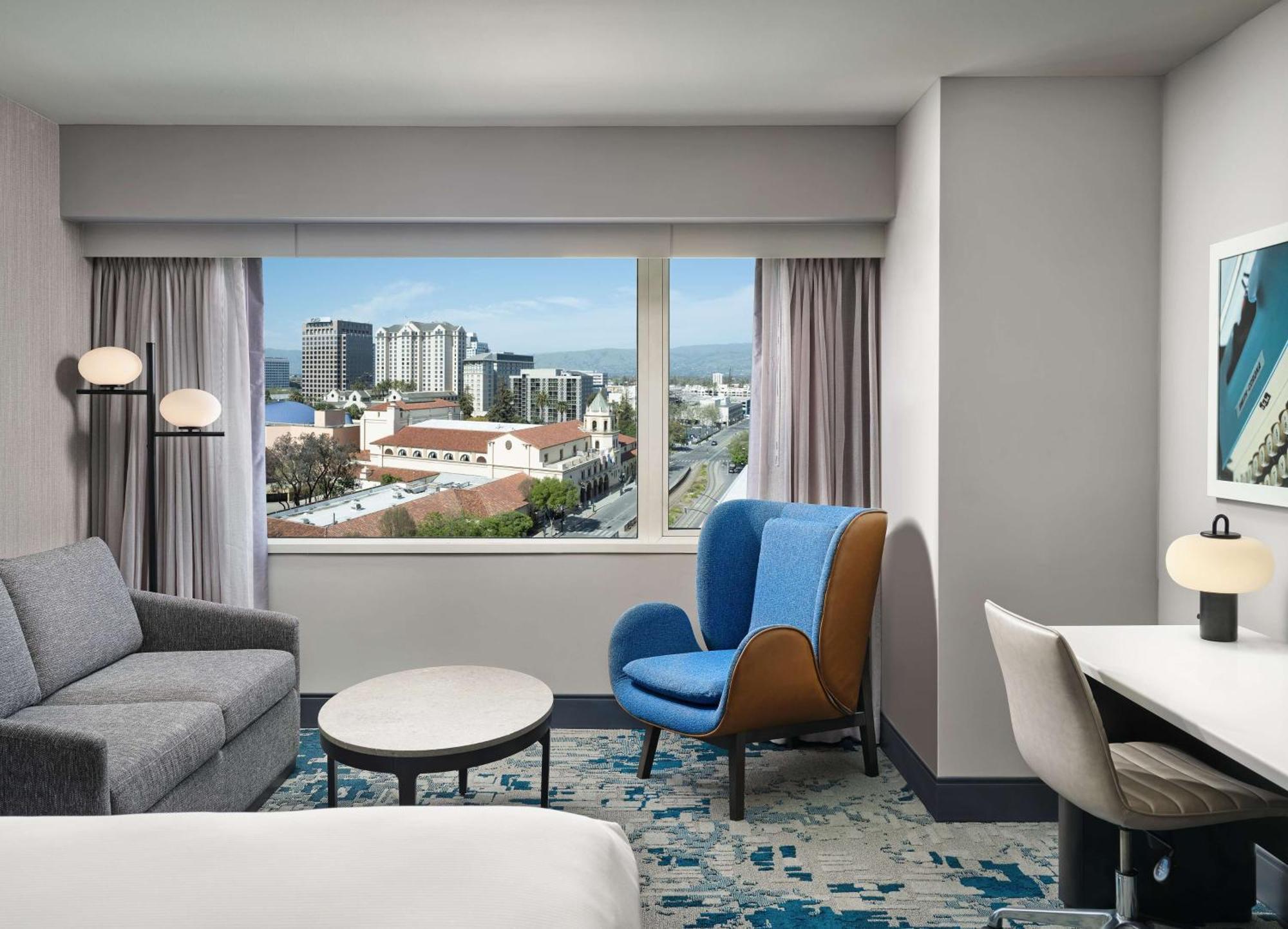 Hilton San Jose Hotell Exteriör bild