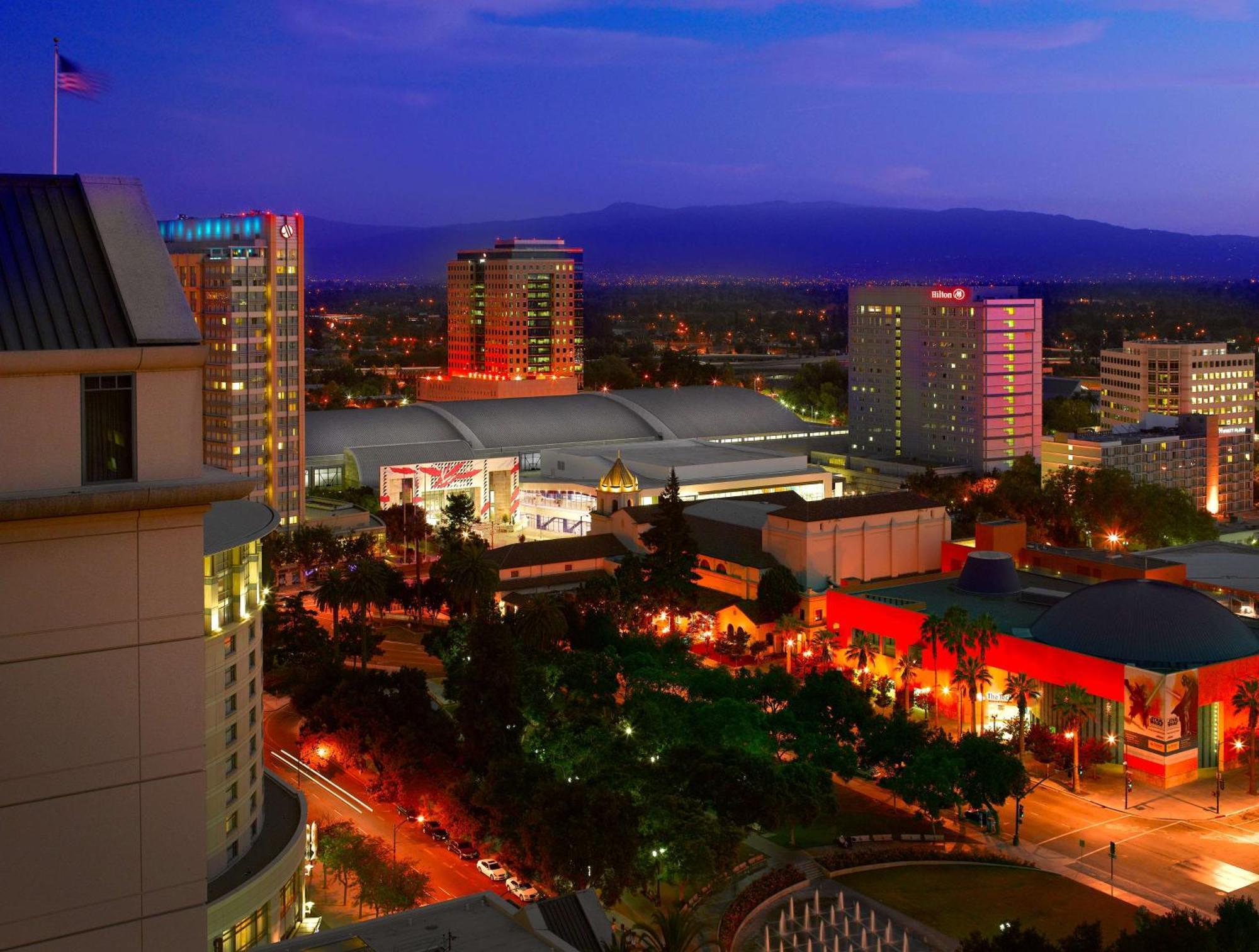 Hilton San Jose Hotell Exteriör bild