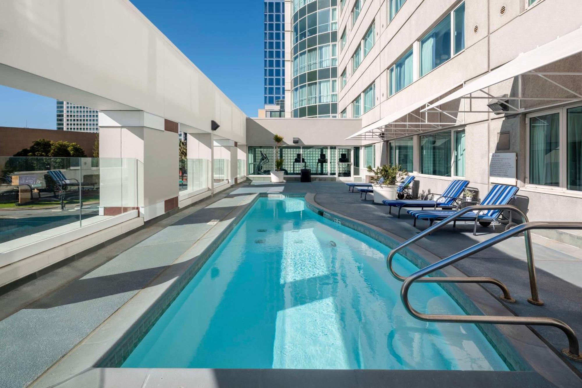 Hilton San Jose Hotell Exteriör bild