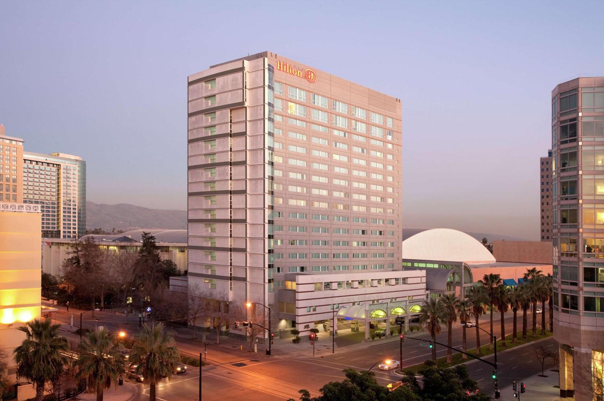 Hilton San Jose Hotell Exteriör bild